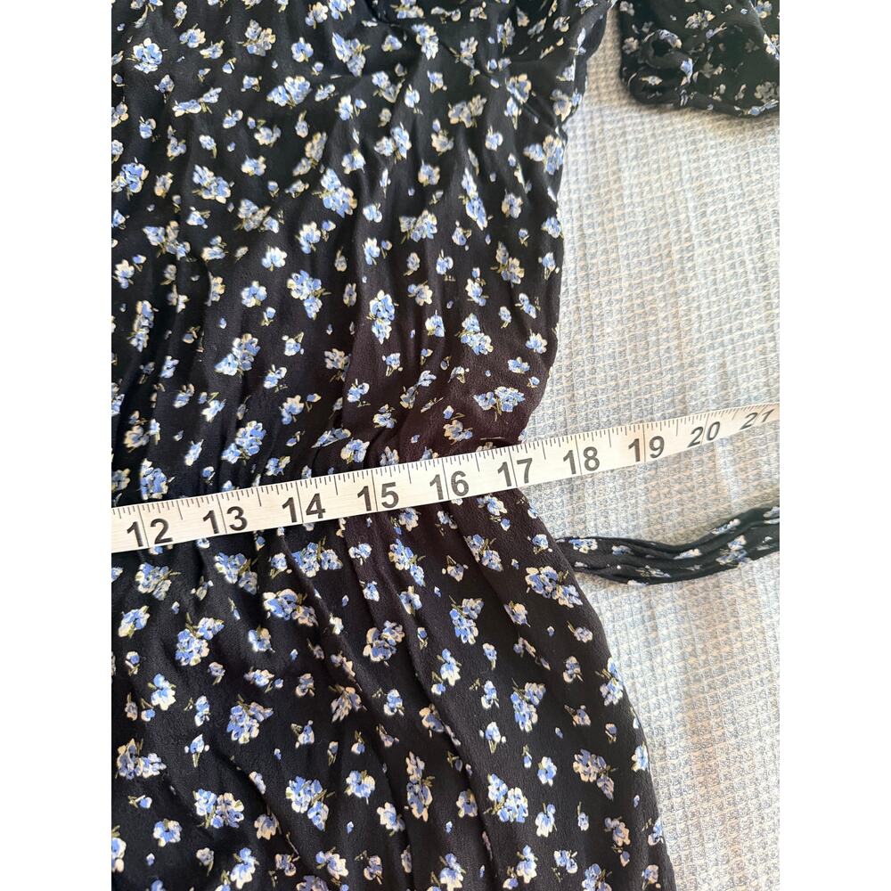 Madewell Ruffle-Sleeve Tie-Waist Jumpsuit - Baby's Breath, XL - Picture 11 of 13